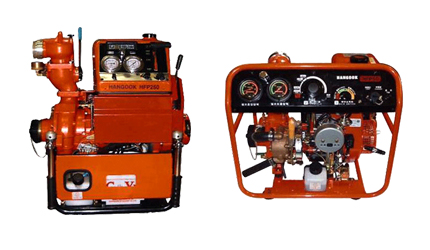 Emergency fire pump